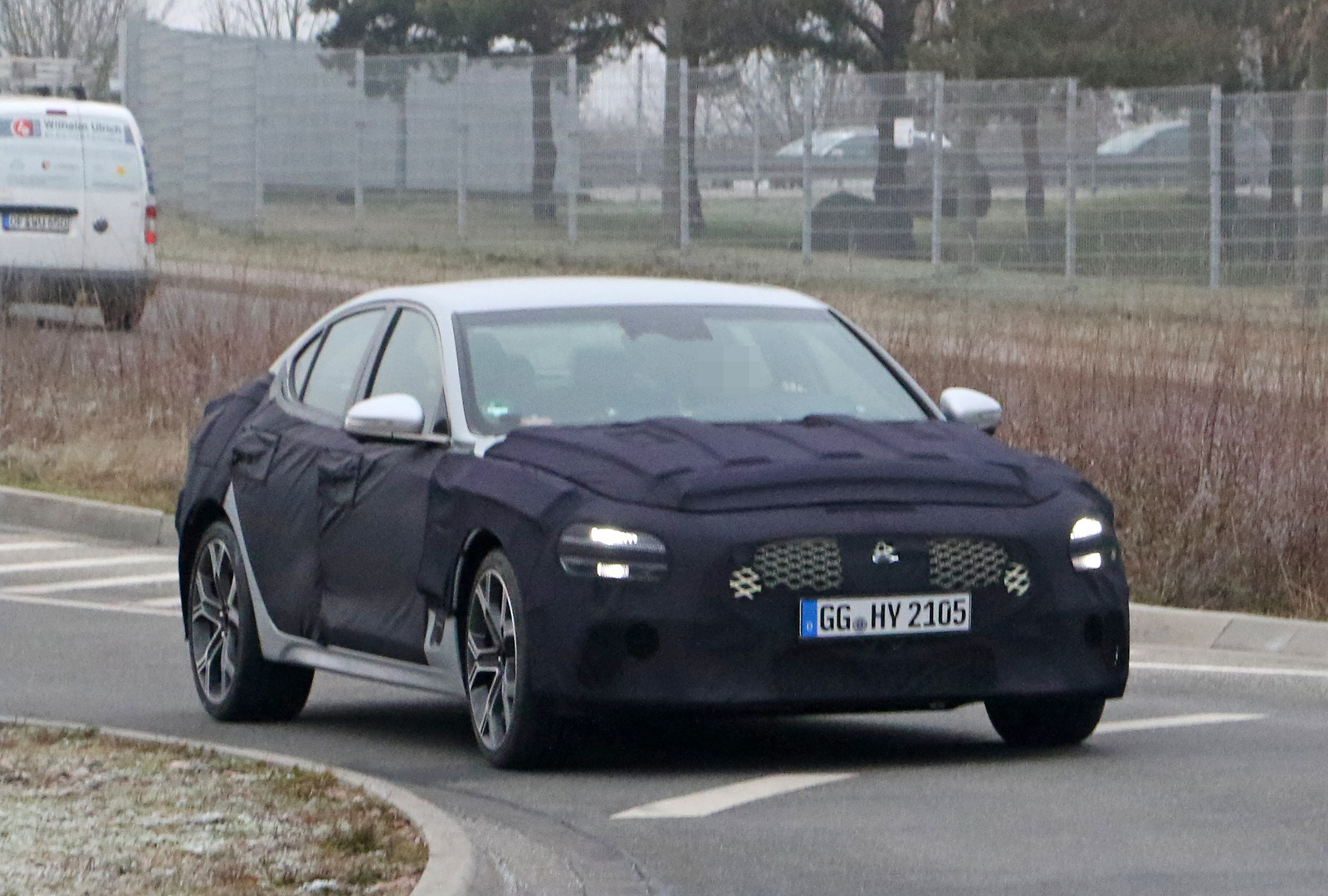 Fotos espía del restyling del Genesis G70 32 genesis g70 facelift