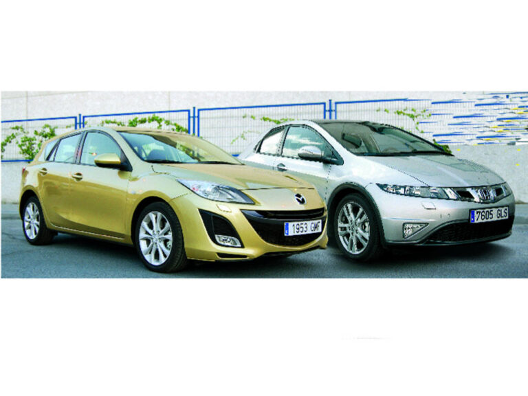 Mazda 3 2.2 CRTD 150 vs. Honda Civic 2.2 i-CTDi 5P