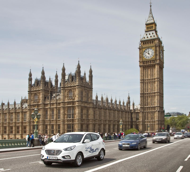 hyundai ix35 fuel cell london