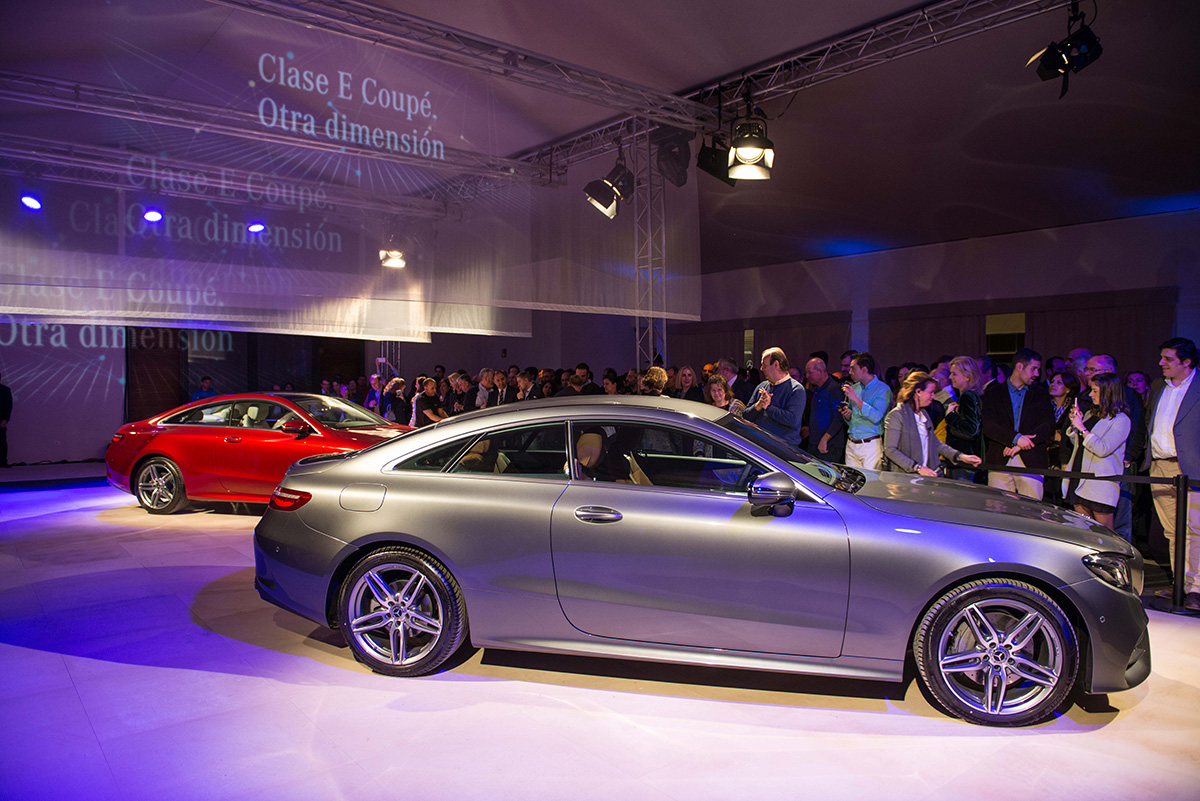 El Grupo Itra presenta el Mercedes Clase E Coupé en España 1 itra 2