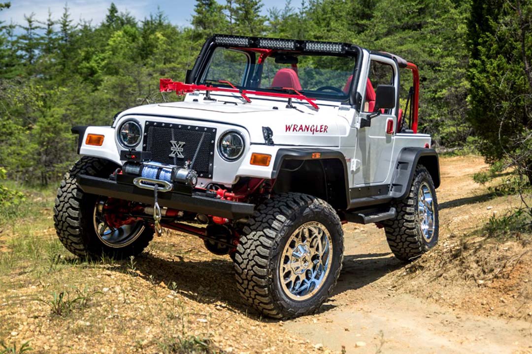 jeep wrangler tj preparado sema