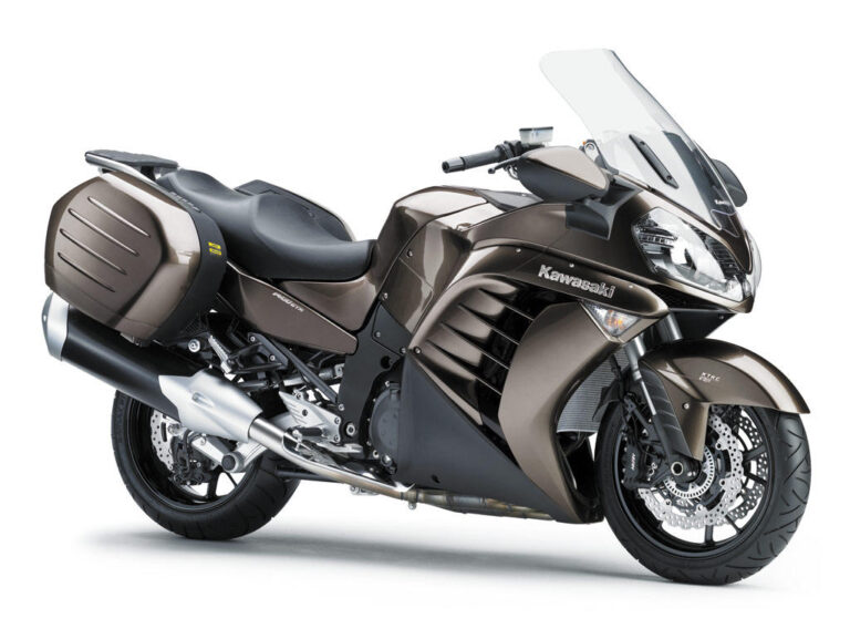 Kawasaki 1400 GTR, con control de tracción