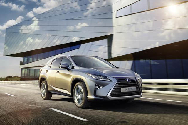 El Lexus RX 2016, protagonista en Fráncfort