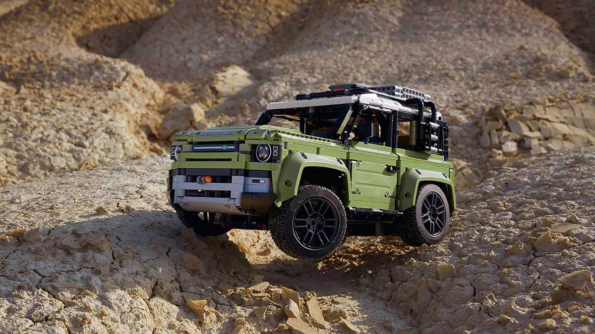 Land Rover Defender: quédate en casa construyendo esta increíble maqueta de Lego 1 lrdef20mylego03