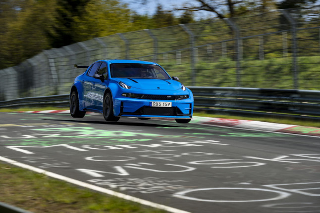 Vídeo: el Lynk & Co 03 Cyan Concept bate dos récords en Nürburgring