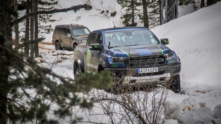 masia pelarda ford ranger raptor nieve