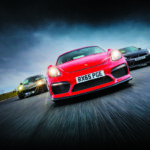 Nissan GT-R vs Lotus Evora vs Porsche Cayman GT4: Maestros del pasado