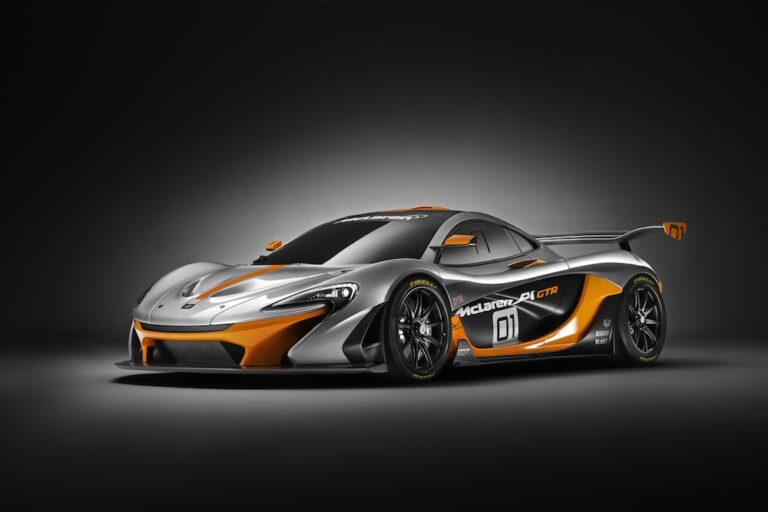 mclaren p1 gtr front