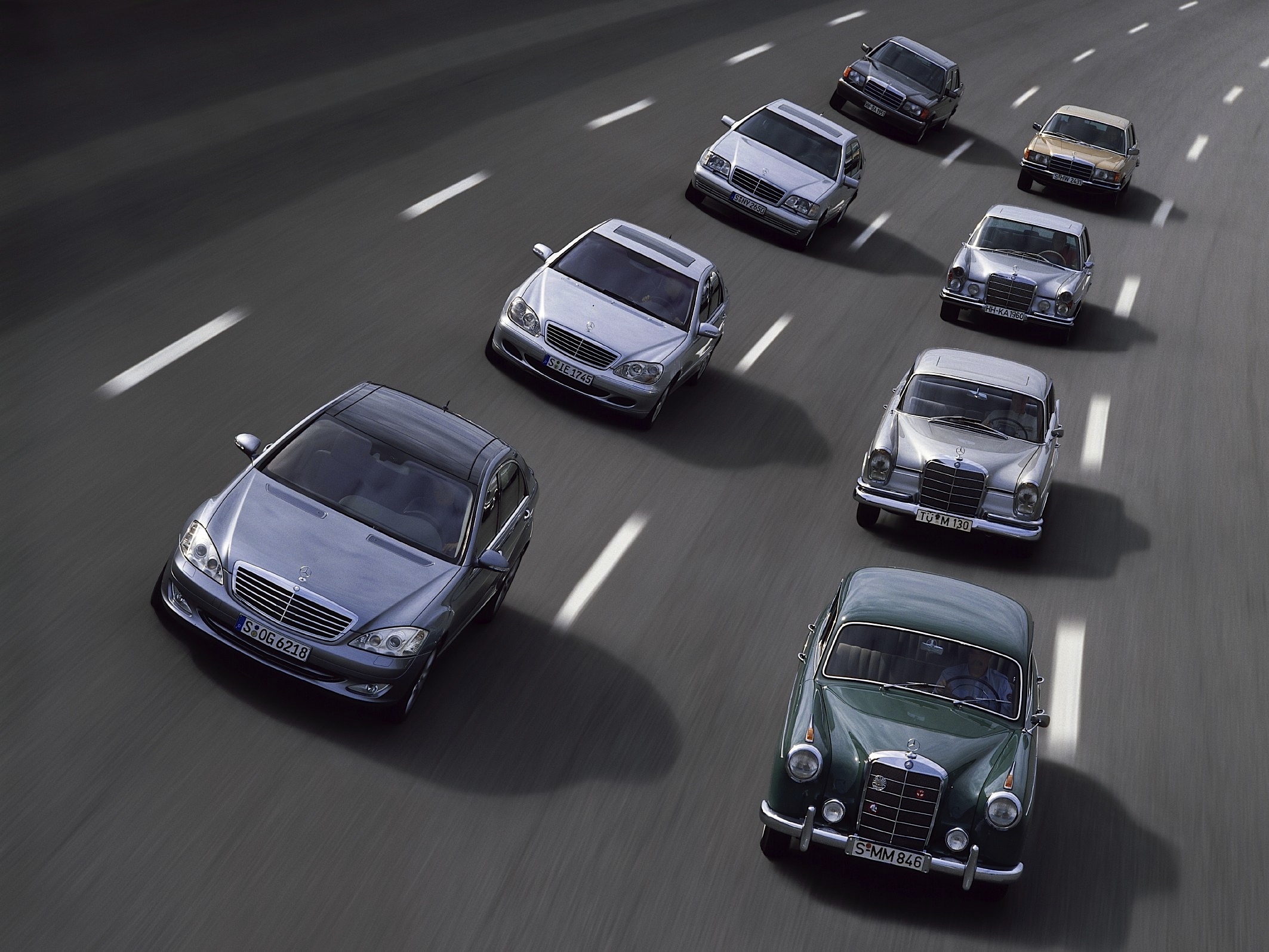 mercedes benz s class evolution