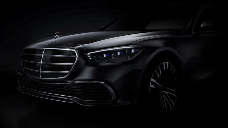 mercedes clase s 2021 teaser