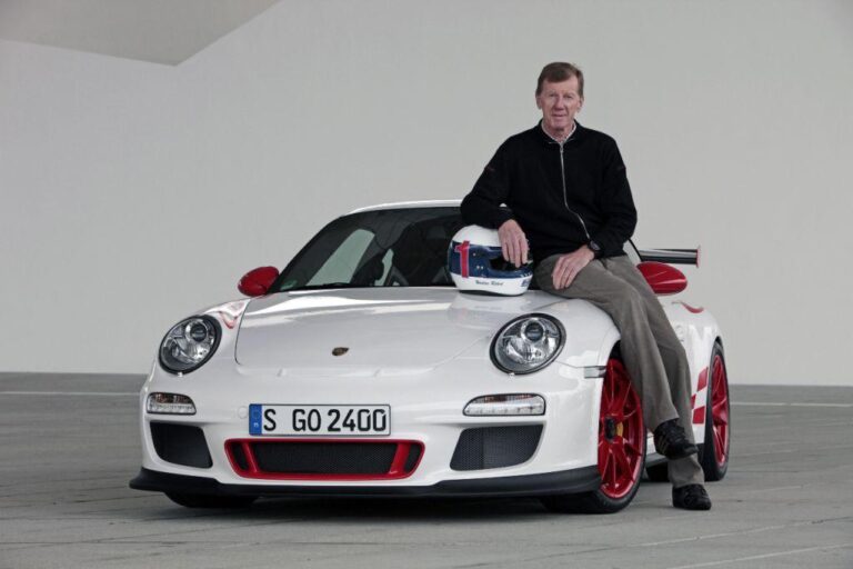 Walter Röhrl competirá con un Porsche 911 GT3 RS de serie