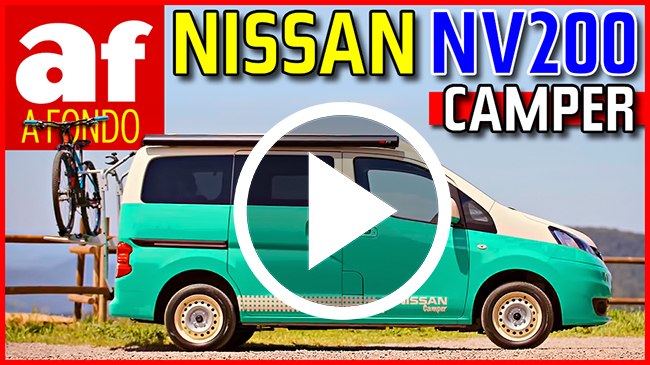 Vídeo: Las mejores pruebas de furgonetas camper en Autofácil 1 nissan nv200 camper
