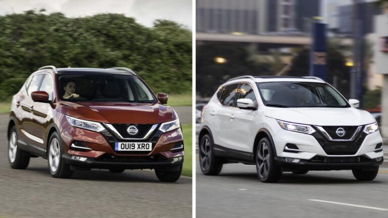 nissanqashqaivsroguesportfrontal