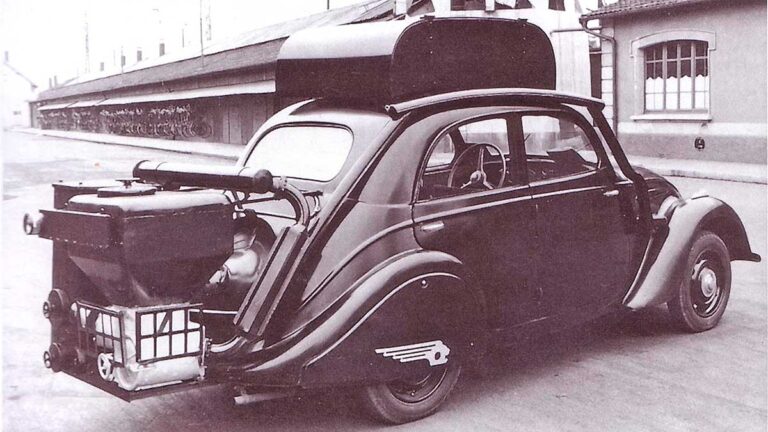 peugeot 202 gasogeno