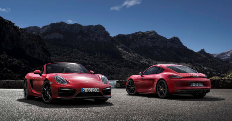 porsche cayman boxster gts hero
