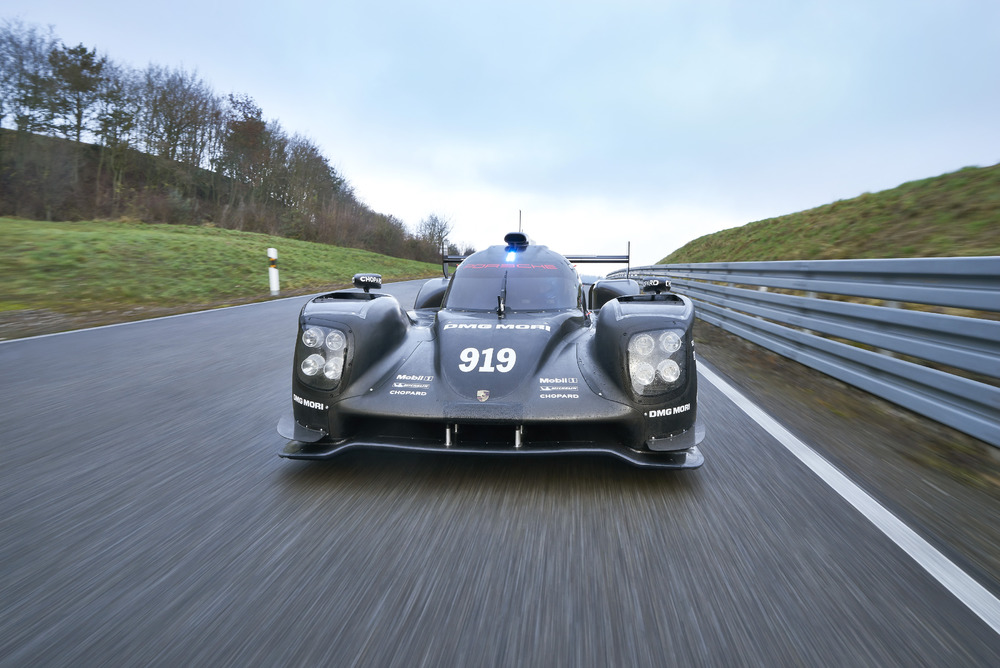 El Porsche 919 Hybrid Le Mans ya rueda