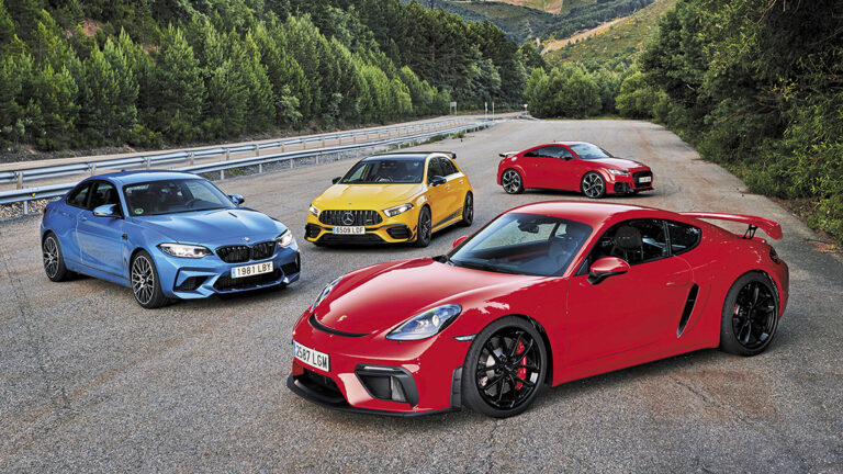 porsche718bmwm2audittmercedesa45