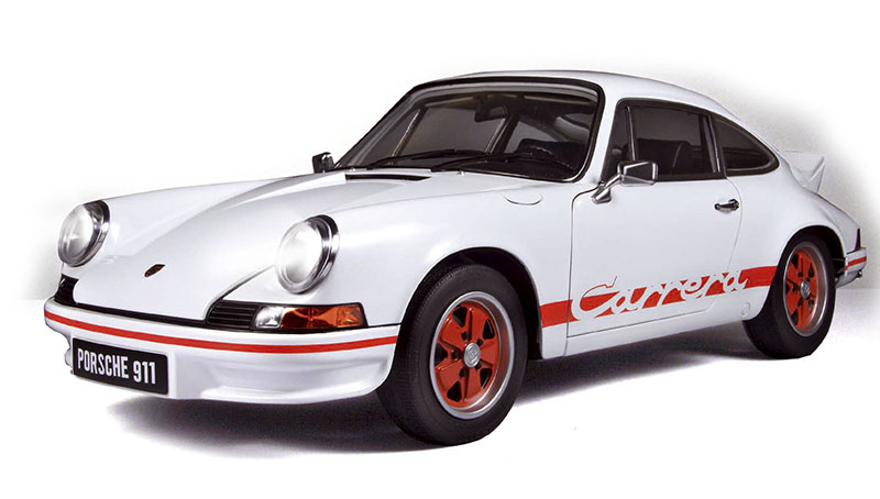 Maquette - La Porsche 911 Carrera RS 2,7 au 1/8e - Forum Eriba