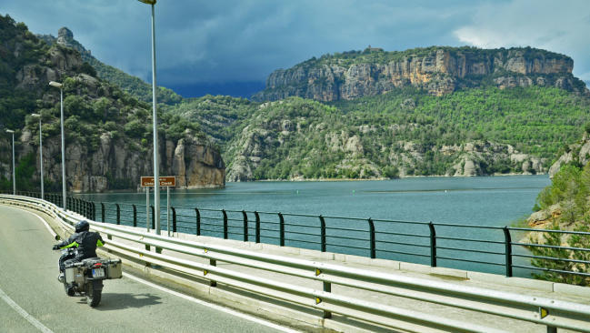 Fotos de la ruta de Mototurismo por los lagos de Lleida 1 Lleida Mototurisme: en moto por los lagos de Lleida