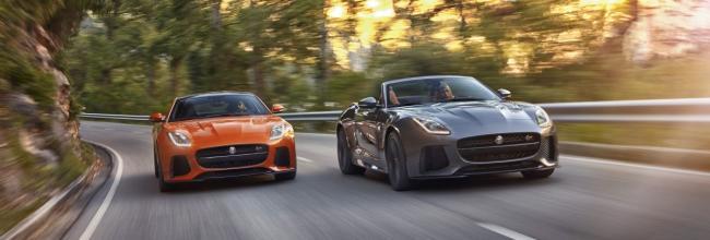 Jaguar F-Type SVR 2016 1 Jaguar F-Type SVR, 575 CV en versiones coupé y cabrio