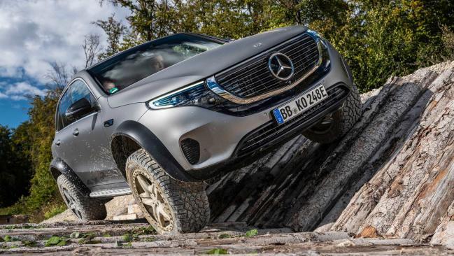 Fotos: Mercedes-Benz EQC 4x4² 2020 1 Mercedes-Benz EQC 4×4² 2020: de SUV eléctrico a todoterreno imparable