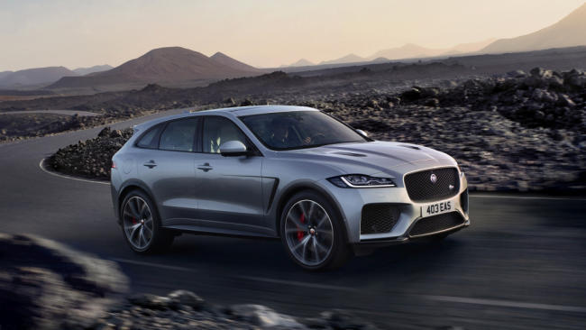 Jaguar F-Pace SVR, todocamino con traje deportivo