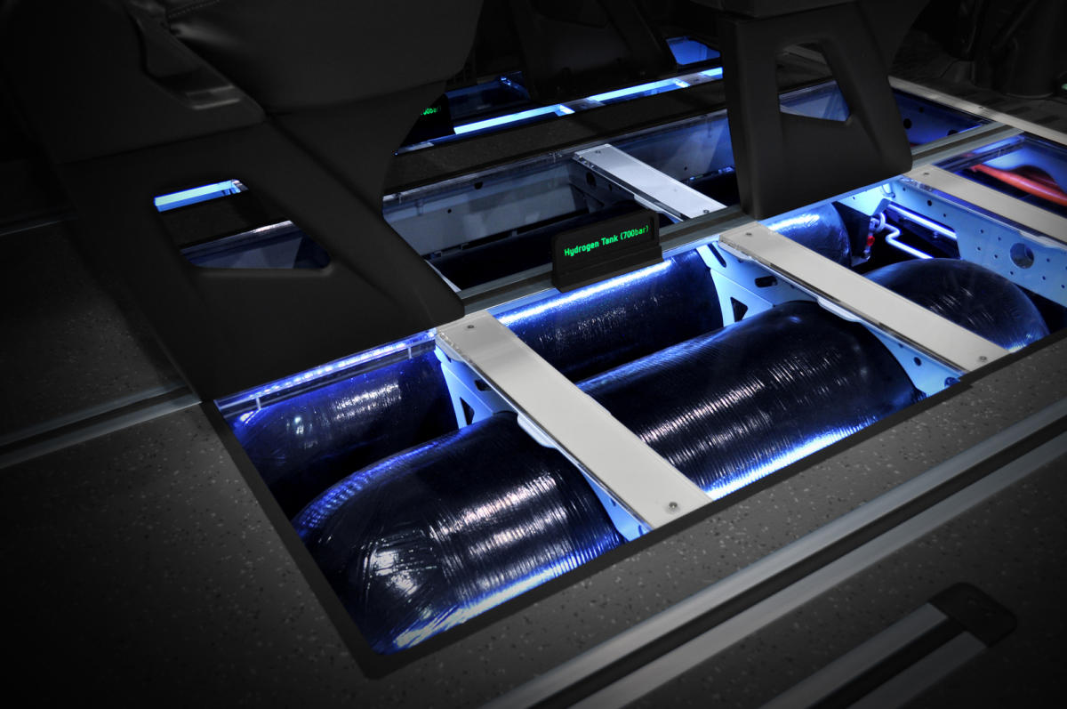 Fotos de la Hyundai H350 Fuel Cell 1 Hyundai H350 Fuel Cell Concept: así es