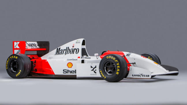 Fotos del McLaren MP4/8A 1993 de Ayrton Senna 1 El McLaren de Senna, a subasta