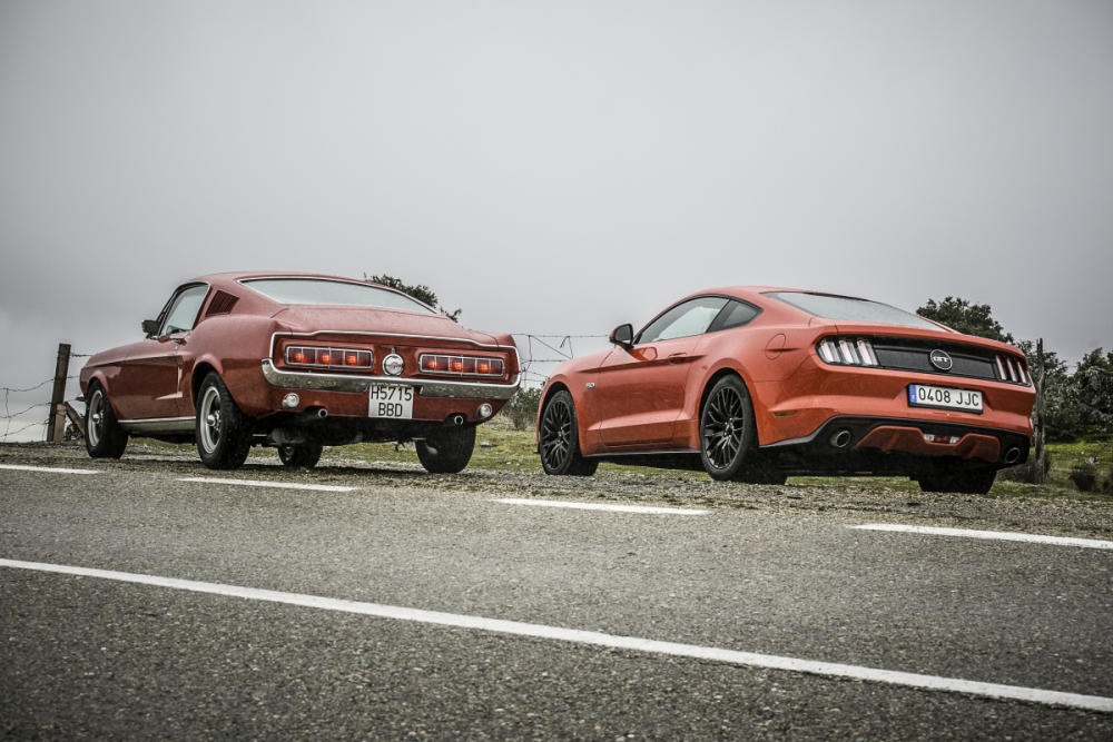 Duelo generacional: Ford Mustang GT vs Ford Mustang Fastback