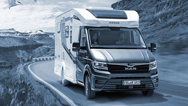 Fotos de las caravanas y autocaravanas Knaus 1 KNAUS. Golondrinas on the road