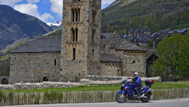 Fotos de la ruta de mototurismo por el Vall de Boí 1 Lleida Mototurisme: por el eje pirenáico de Lleida