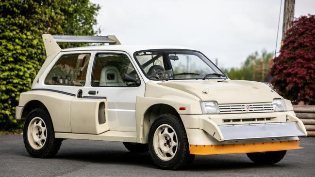 Fotos del MG Metro 6R4 Grupo B a subasta 1 A subasta un MG Metro 6R4 de 1985 con tan solo 11 kilómetros