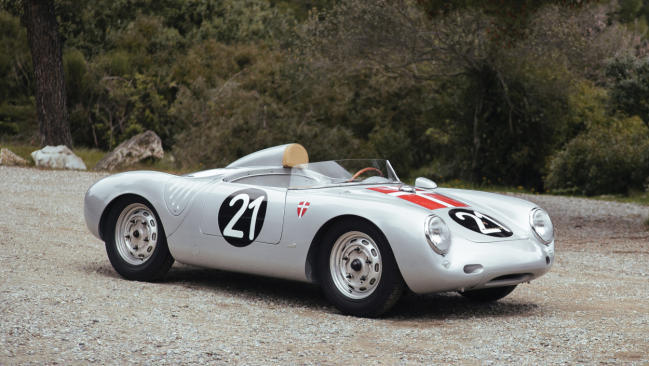 Fotos del Porsche 550A Spyder de 1957 1 A subasta un Porsche 550A Spyder, el primer coche de carreras de la marca alemana