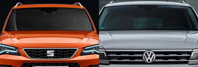 Fotos del Seat Ateca y el VW Tiguan (comparativa) 19 preview 9313604202a5b