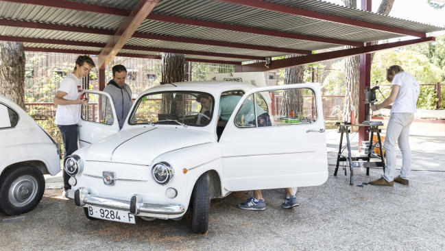 Fotos del Seat 600 eléctrico 1 Un Seat 600 transformado en un coche eléctrico por estudiantes