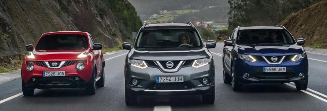 Los crossovers de Nissan 1 Gama Nissan Crossover 2016: los reyes del segmento