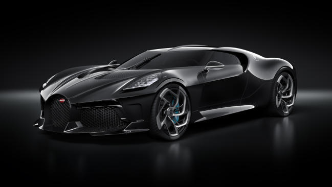 Bugatti La Voiture Noire: 1.500 CV para el coche más caro del mundo