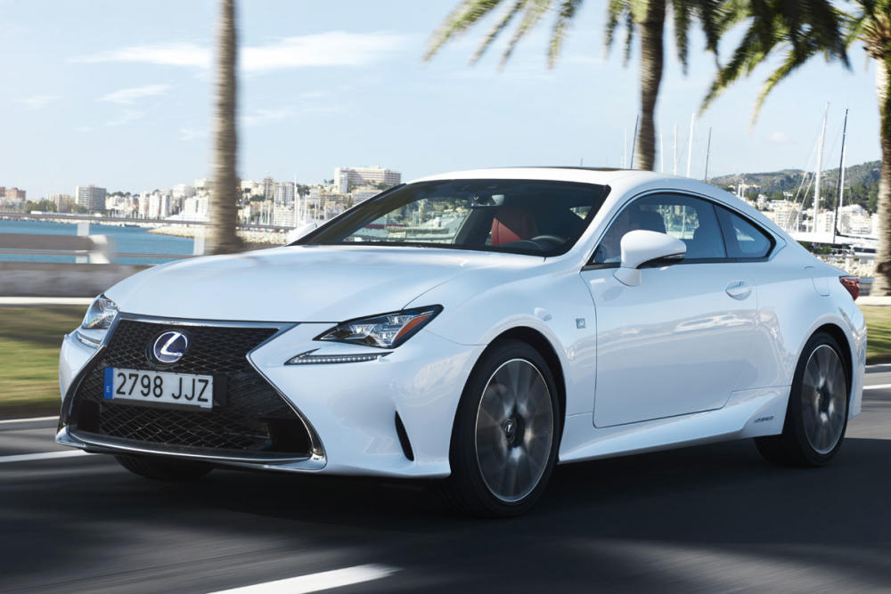 Lexus RC primera prueba