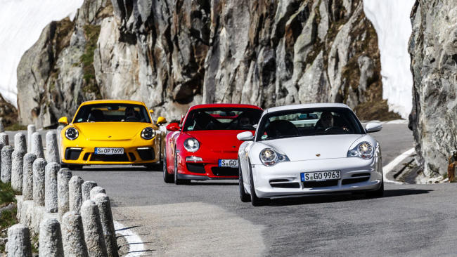 Fotos 20 Aniversario del Porsche 911 GT3 1 El Porsche 911 GT3 cumple 20 años