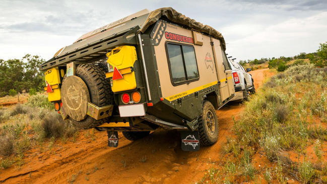 Conqueror Australian, los remolques caravana todoterreno más duros