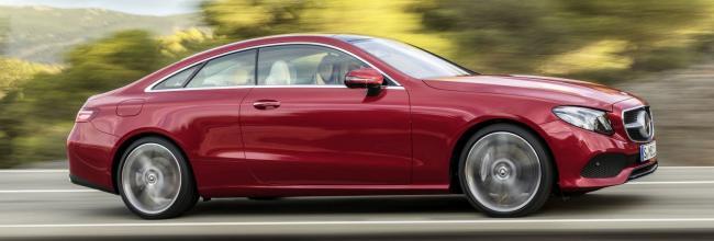 Mercedes-Benz Clase E Coupé, deportividad para cuatro ocupantes