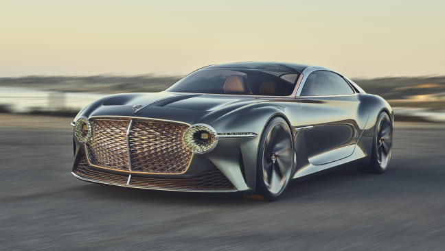 Nuevas fotos del Bentley EXP 100 GT 1 Bentley publica nuevas imágenes en movimiento del EXP 100 GT