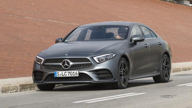 Fotos del Mercedes-Benz CLS 2018 en Barcelona 1 El Mercedes-Benz CLS estrena versión de acceso: el motor 2.0 d con cuatro cilindros