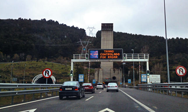 radares de tramo