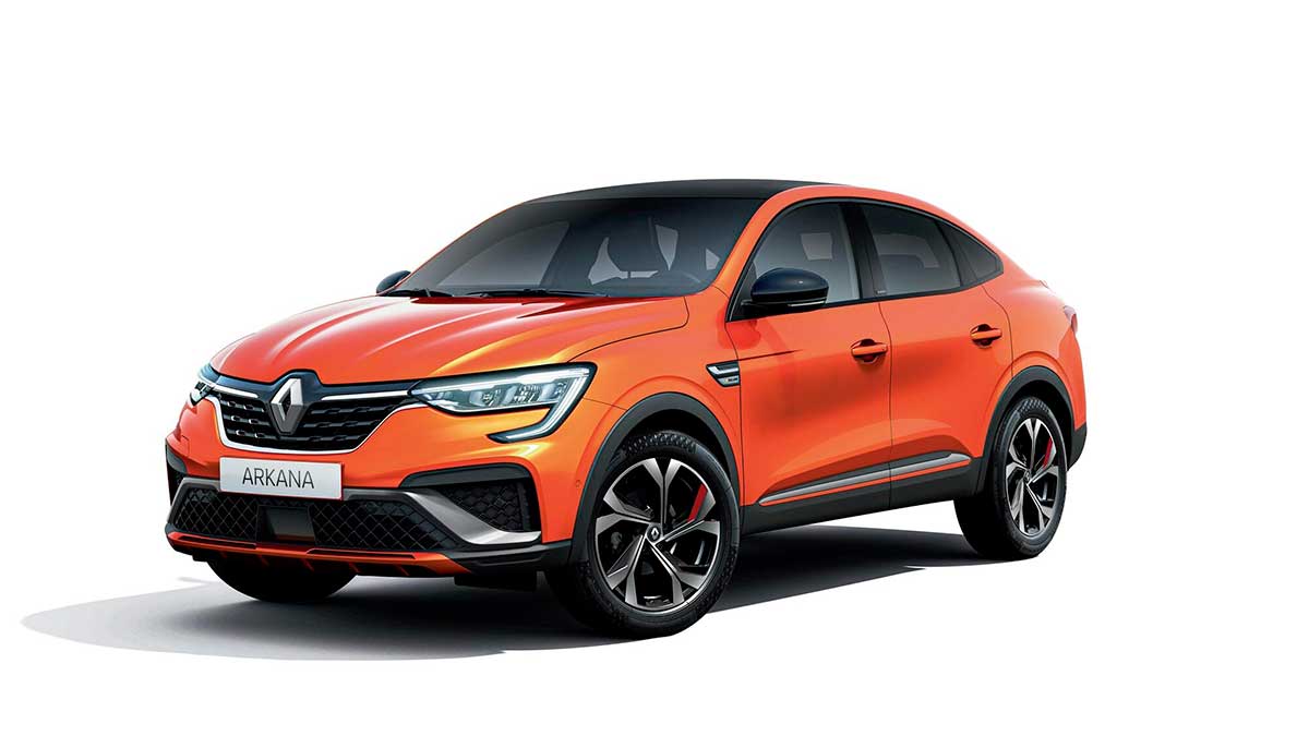 El Renault Arkana llega a España: un SUV coupé híbrido y etiqueta