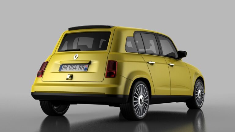 renault 4 electricotrasera