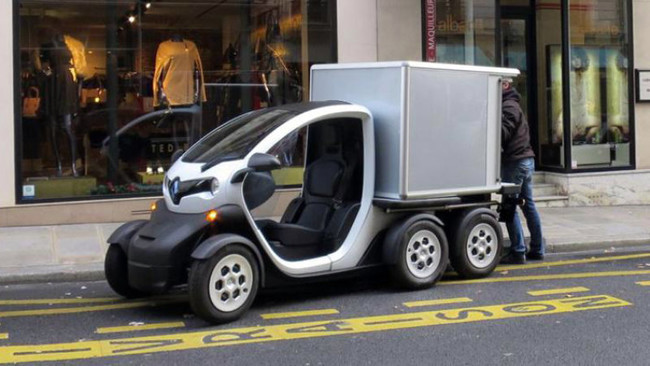 renault twizy delivery concept