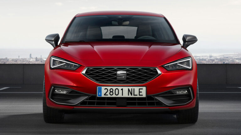 seat leon 2020rojofrontal