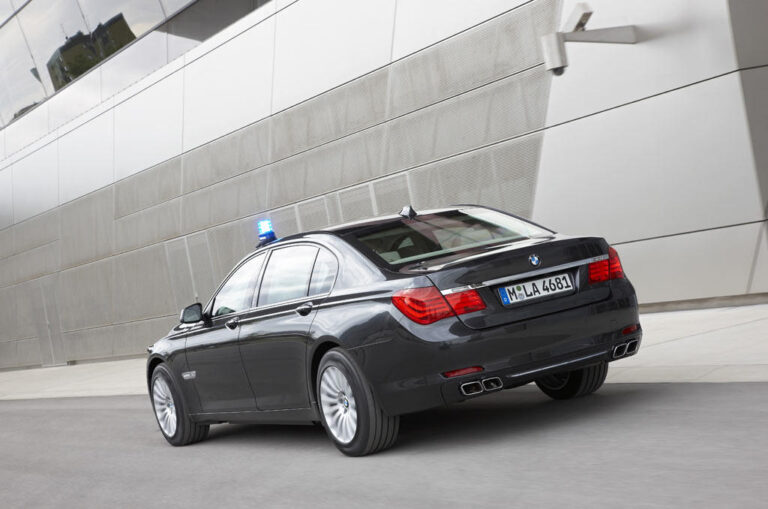 El BMW Serie 7, a prueba de bala