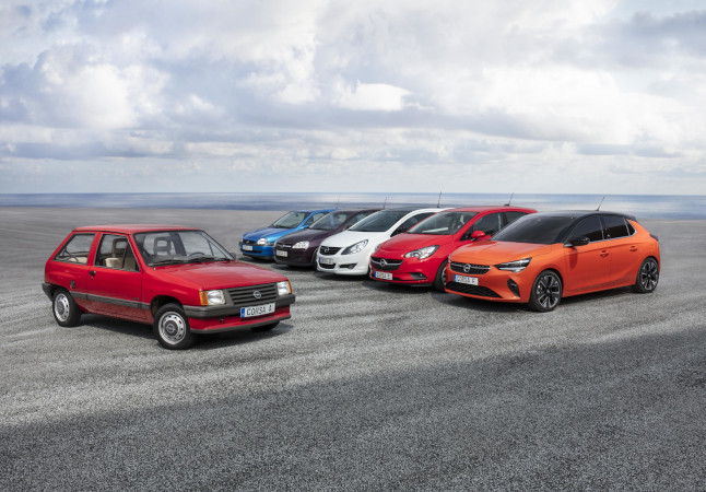 Opel Corsa: repaso a seis generaciones de éxitos 1 six generations opel corsa